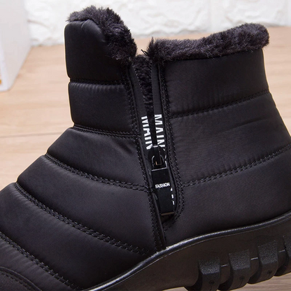 Ortho Warm Cotton Zipper Snow Ankle Boots