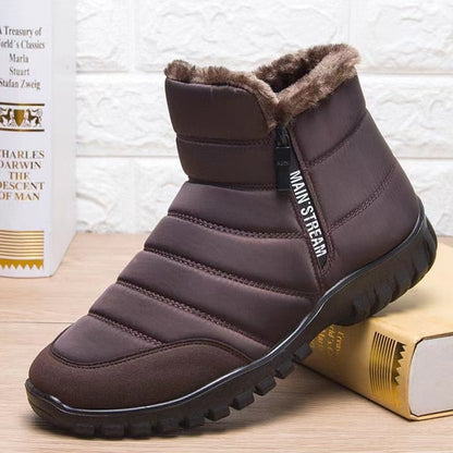 Ortho Warm Cotton Zipper Snow Ankle Boots