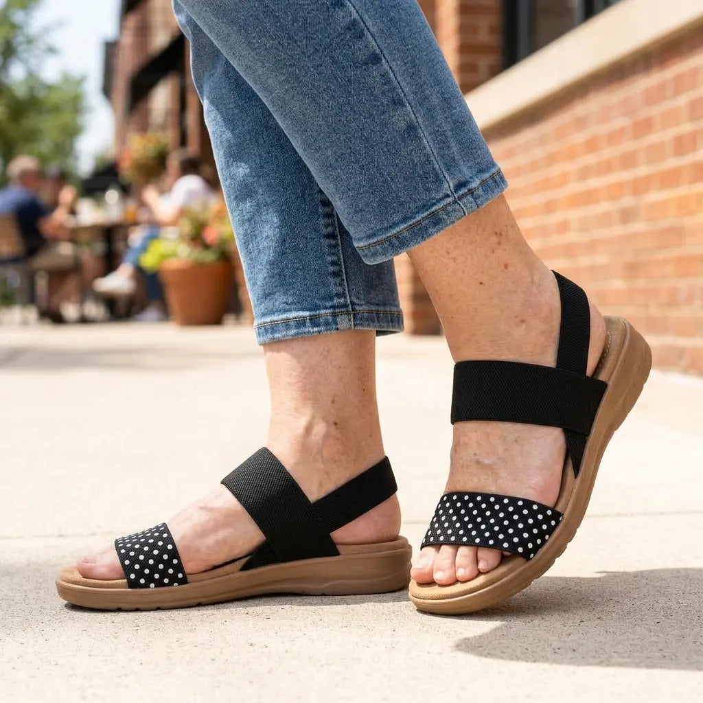 Free Stride Sandals - Lightweight Stretch Sandals for All-Day Comfort